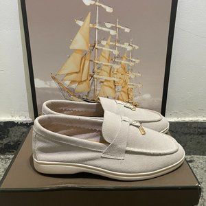 Loro Piana women's vintage elegant loafers